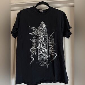 Black Metal Black Graphic T-Shirt